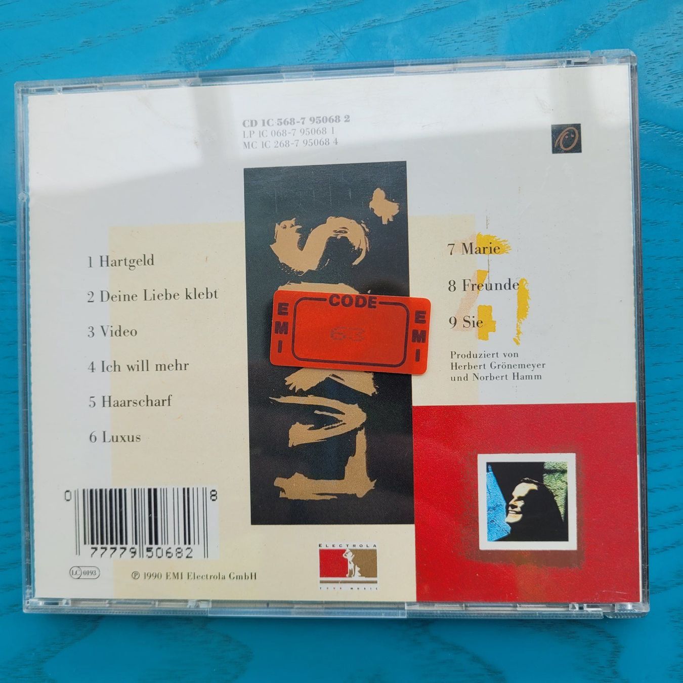CD: Herbert Grönemeyer- Luxus – Usato da SCHÜBELBACH venduto da CoKaHa 1