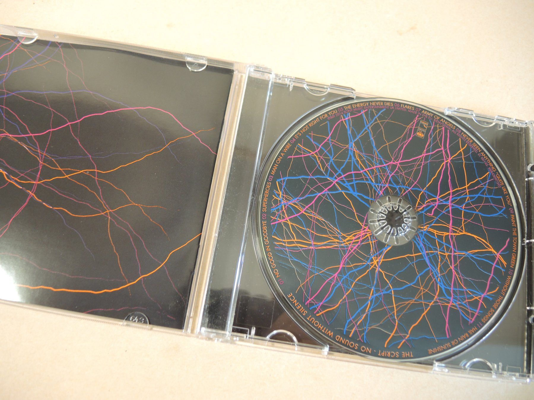 CD: The Script - No Sound Without Silence - CD – Usato da Rorschach venduto da Pop-upBrocki 1
