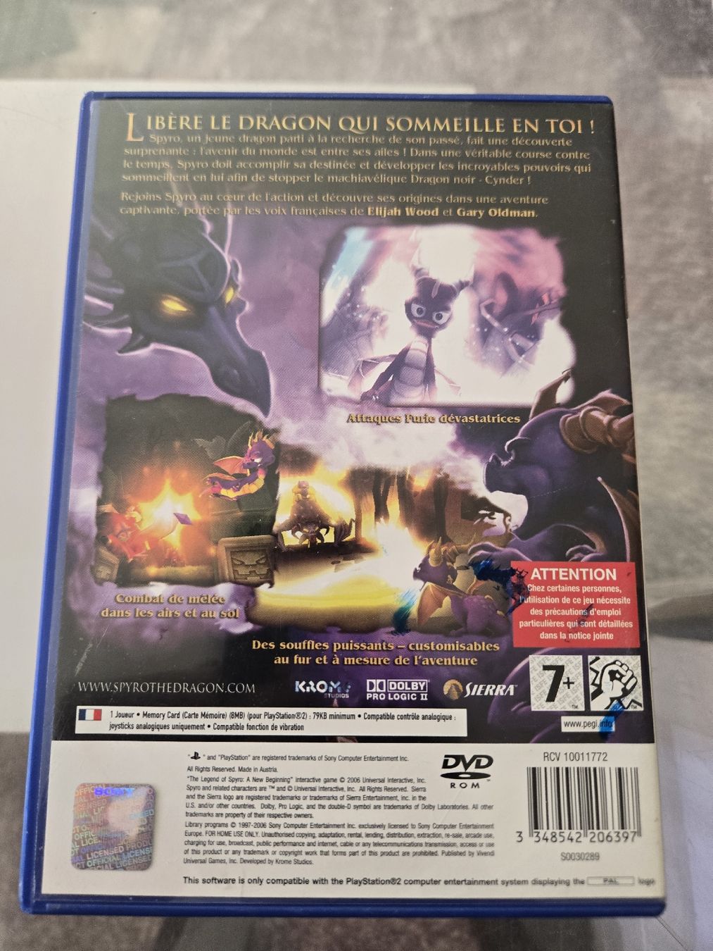 Giochi: Spyro - A New Beginning PS2 – Usato da Bussigny venduto da Kfdlt 1