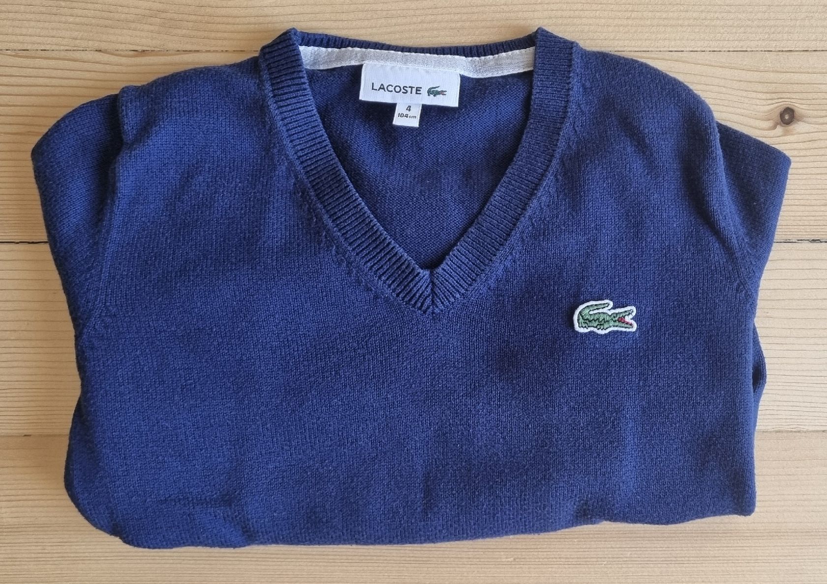 Lacoste Maglioni & Felpe: Lacoste Pullover blau Gr. 104 – Usato da Champlan venduto da acr_kkd5 1