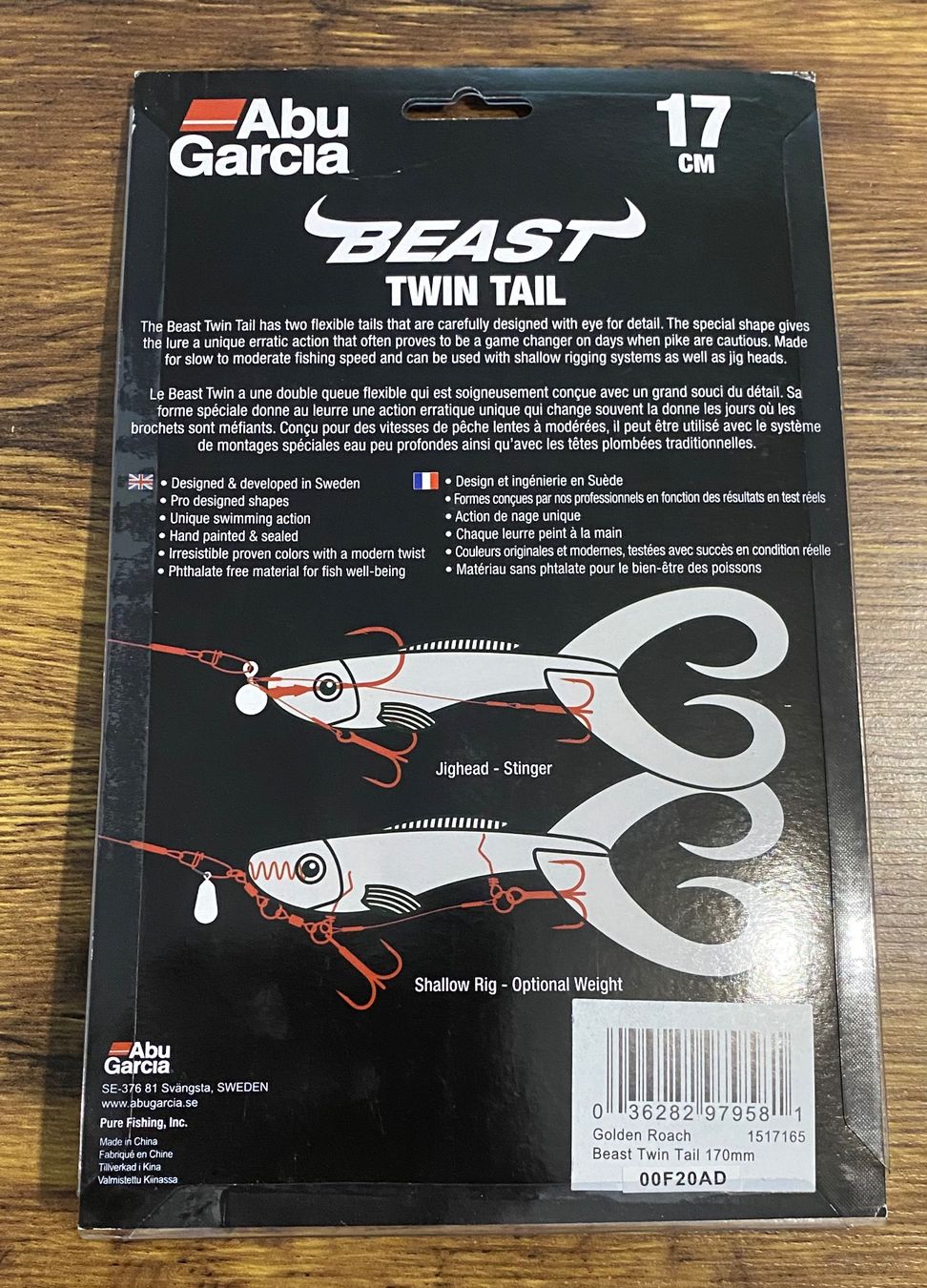 Abu Garcia Köder: ABU GARCIA Beast Twin Tail 17cm – Neu und originalverpackt aus Widnau von Fishingtackle_Oggy 2