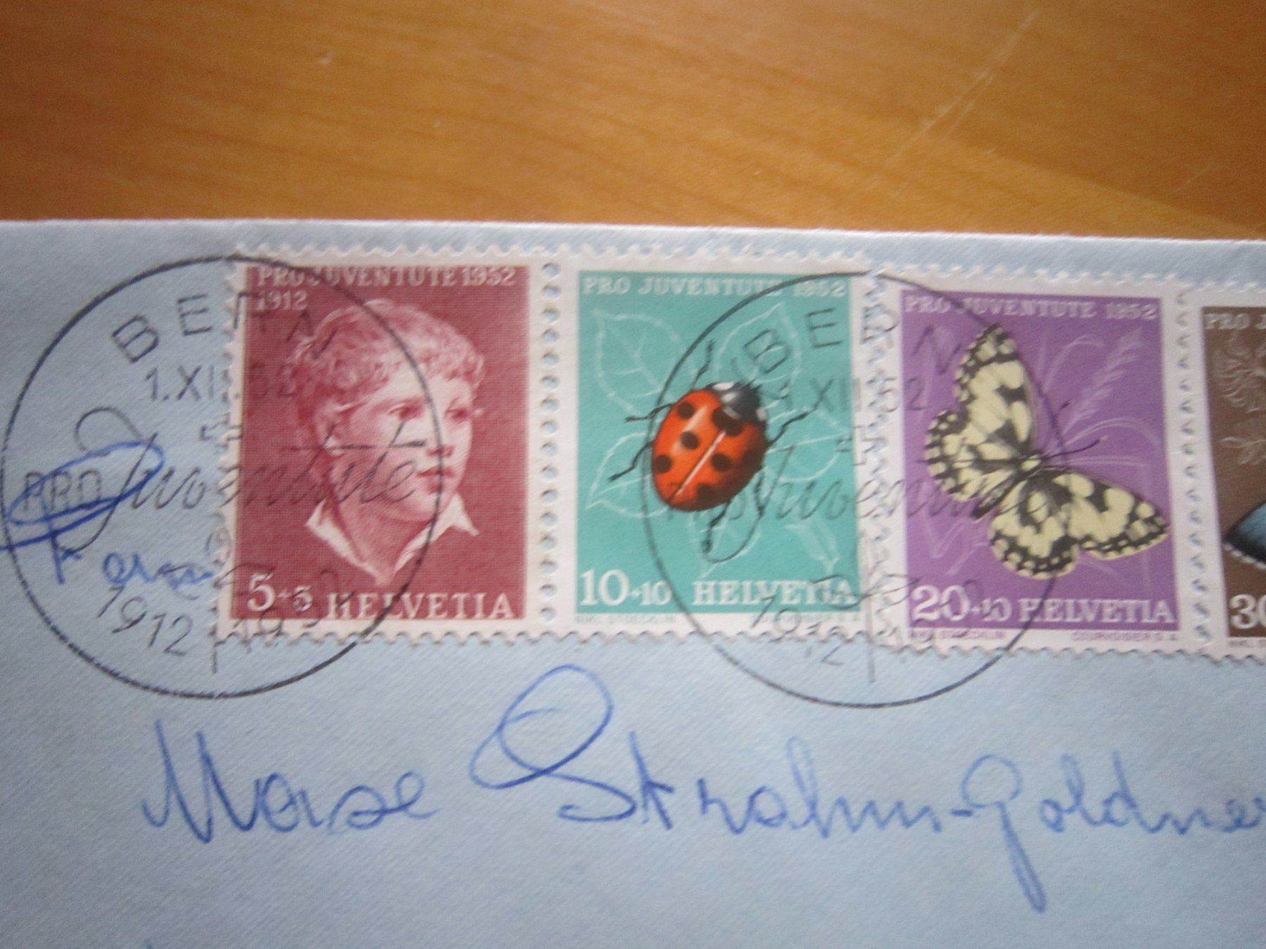 Tous les timbres: PJ 1952 FDC Serie – D'occasion à Gordola par Polentaefung 2
