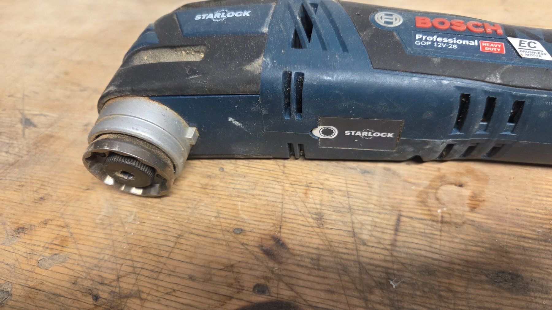 Bosch Alle Werkzeuge: Multitool Bosch Professional GOP 12V Starlock – Gebraucht aus Schötz von holz.wurm 2