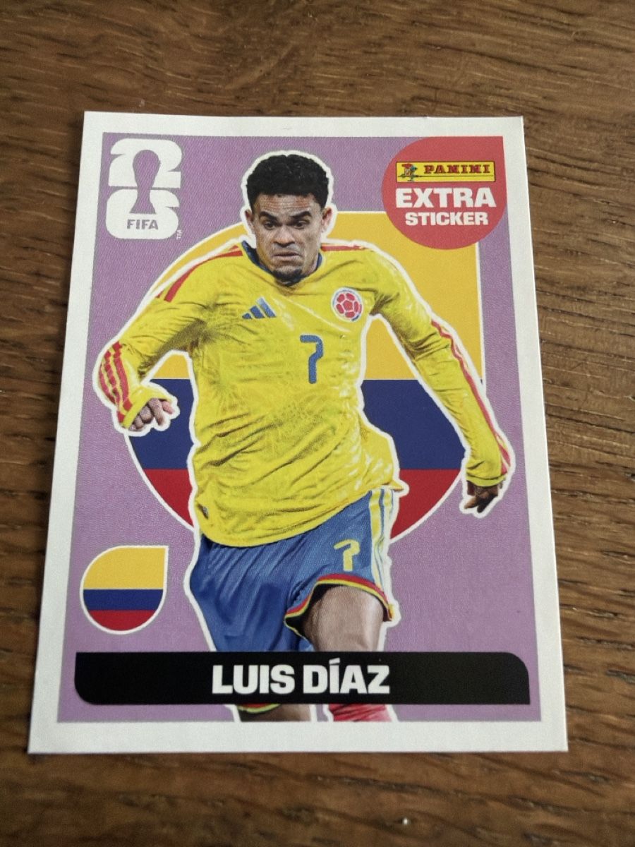 Panini Carte collezionabili: Panini WM 2026 - Extra Sticker; Diaz – Usato da Volketswil venduto da laszou