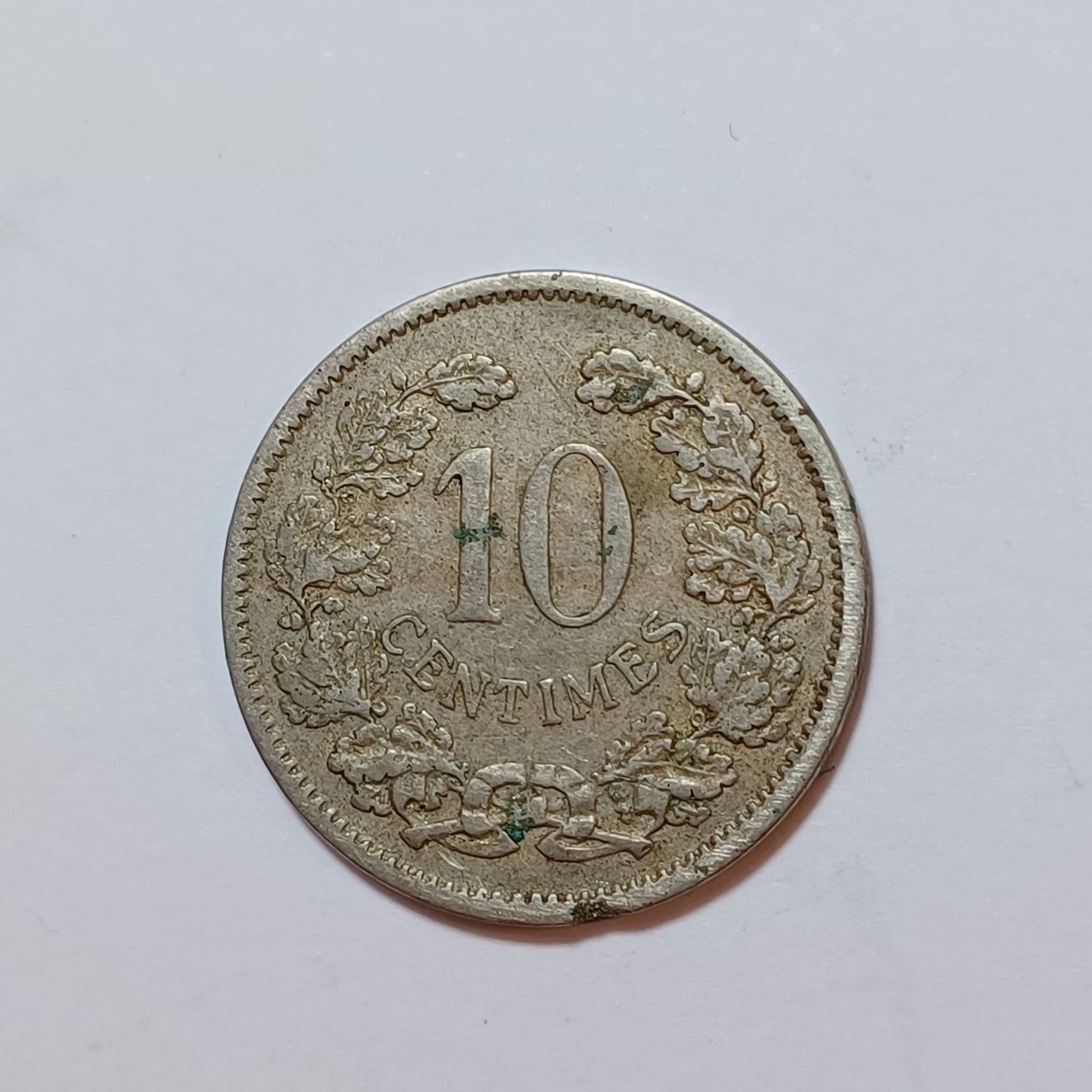 Tutti le monete: 10 Centimes 1901 Luxemburg – Usato da Pfäffikon ZH venduto da Welt_Muenzen 1