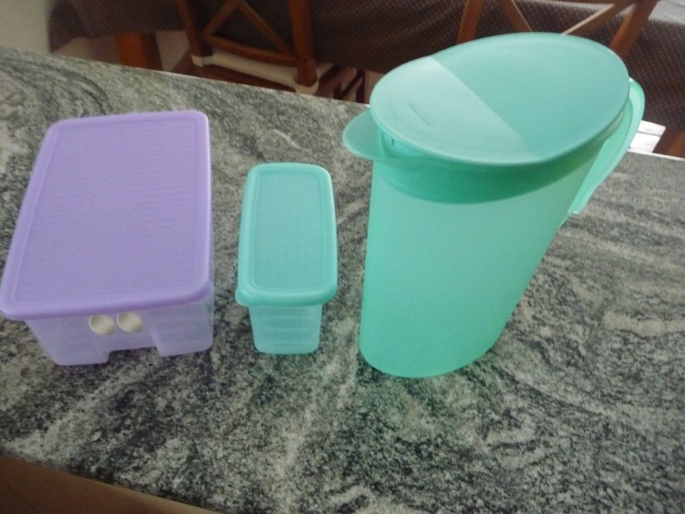 Tupperware Aqua Krug 2,1l, 2 Fridge Smarth (Neu (gemäss Beschreibung ...