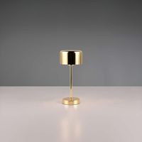 LED Tischleuchte, Messing, 30 cm Höhe
