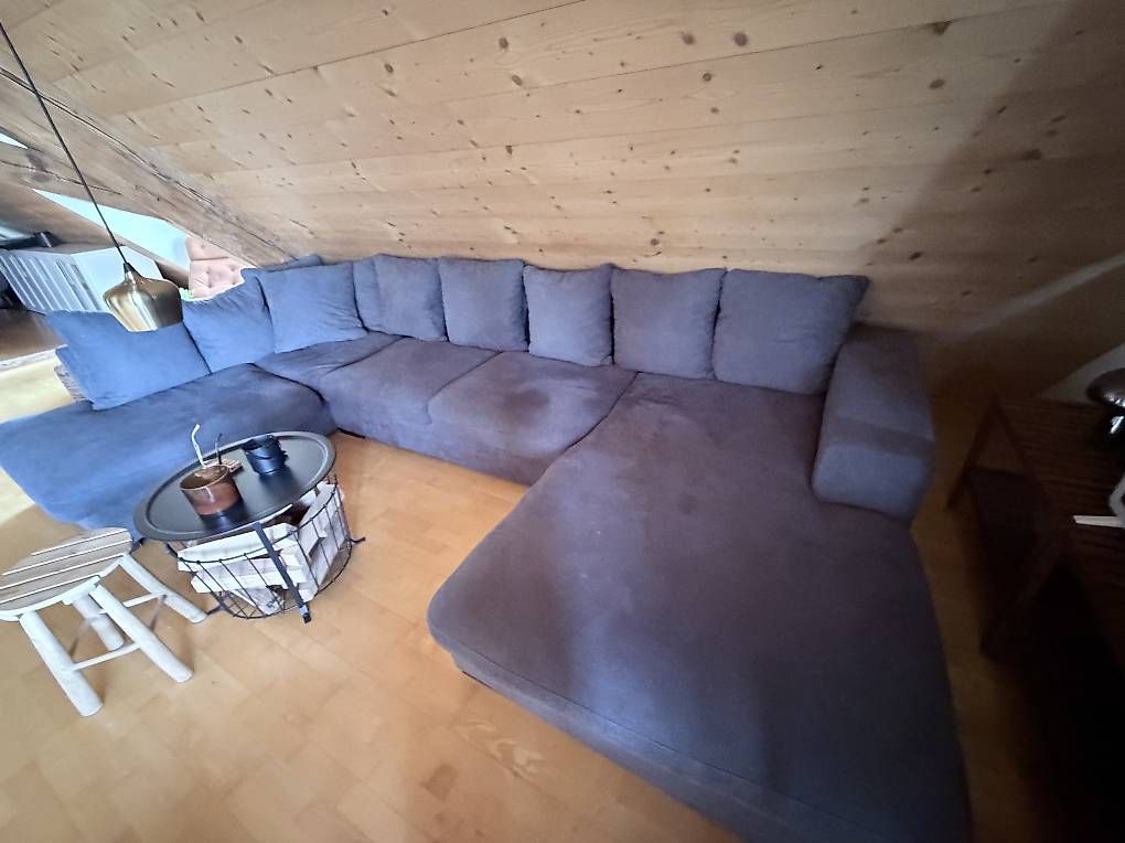 Sofas: Ecksofa grau mit vielen Elementen und Chaiselongue – D'occasion à Kriens par Icon.1957 2