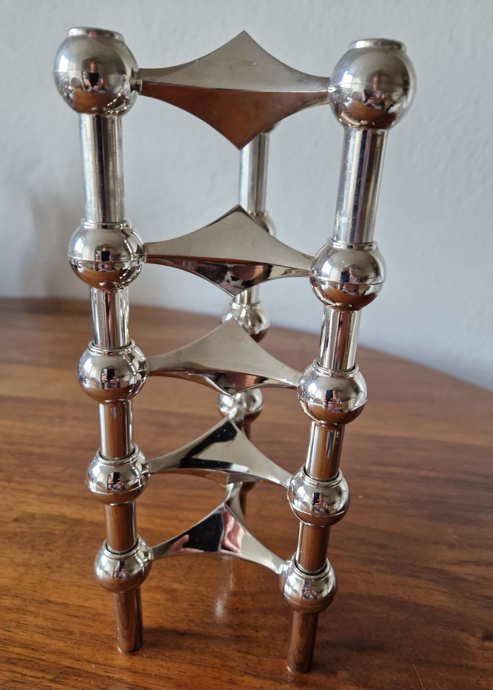 Kerzenständer: Kerzenhalter Nagel und Quist,  Designklasiiker – Neu (gemäss Beschreibung) aus Bern von Antikbatik