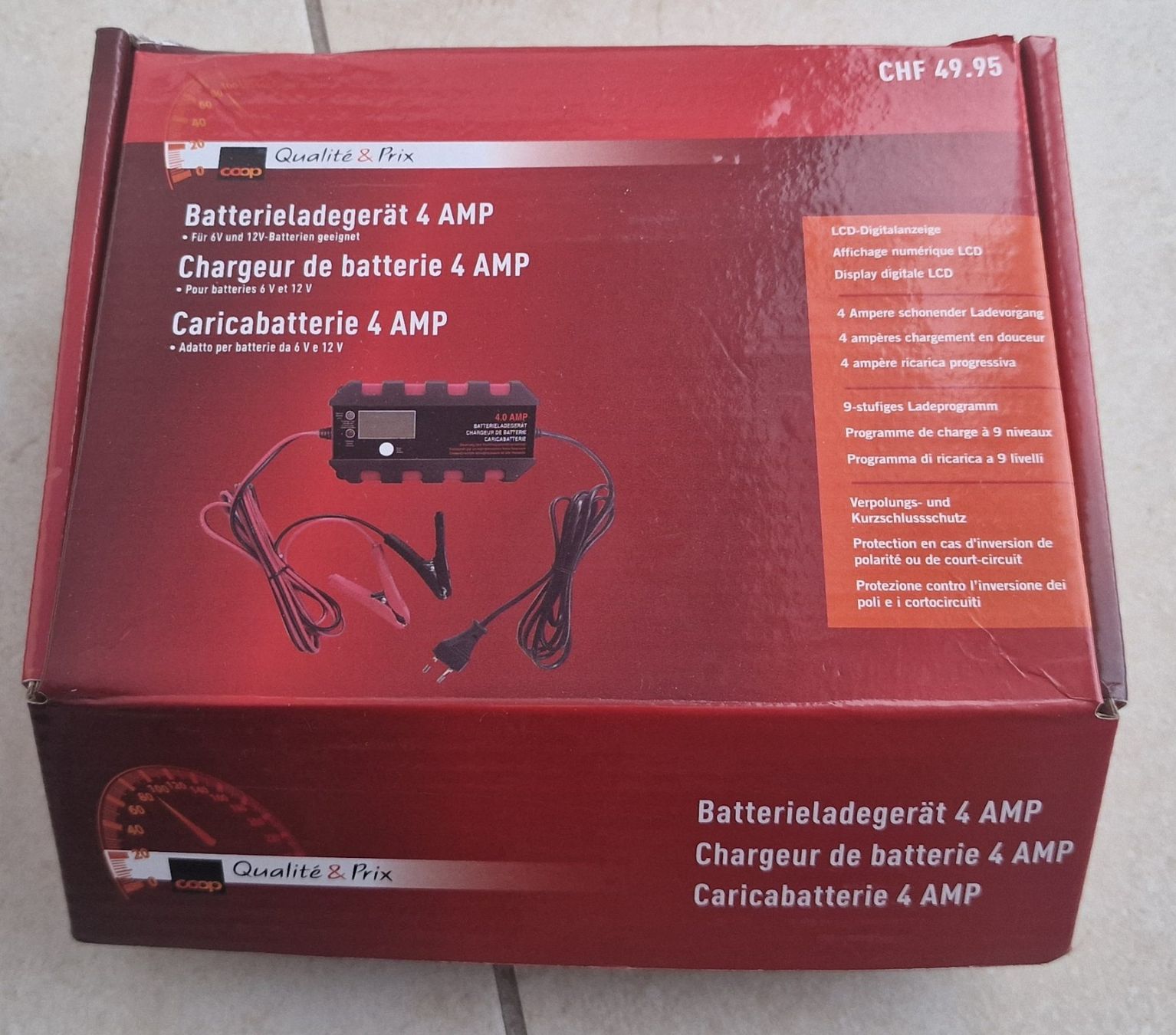 Caricabatterie: Batterieladegerät 4 AMP – Usato da Piazzogna venduto da Filomena7 1