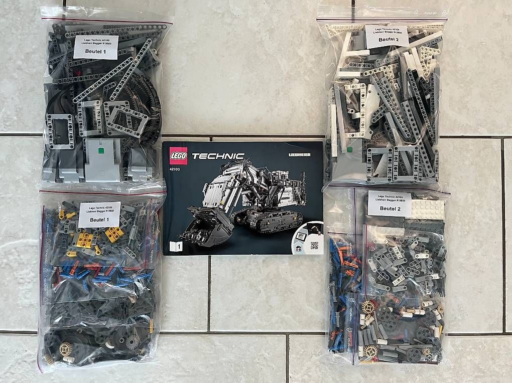 Lego Baukästen: Lego Technic 42100 Liebherr Bagger R9800 – Gebraucht aus Felben-Wellhausen von PeriFel 1