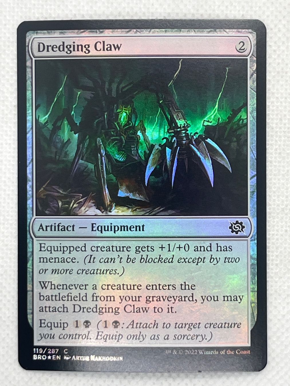 Magic The Gathering Carte collezionabili: MTG Dredging Claw BRO 119 Englisch Common Foil – Usato da Hinterkappelen venduto da Kim1992