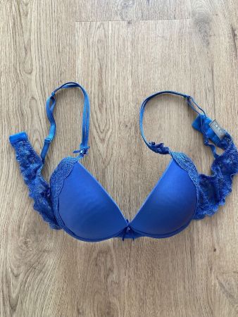 Blauer BH Grösse 75C