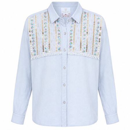 Chemise Bohème Brodée & Sequins BaLiNo