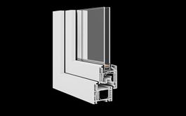 PVC Fenster 1000x1000 3fach Verglasung