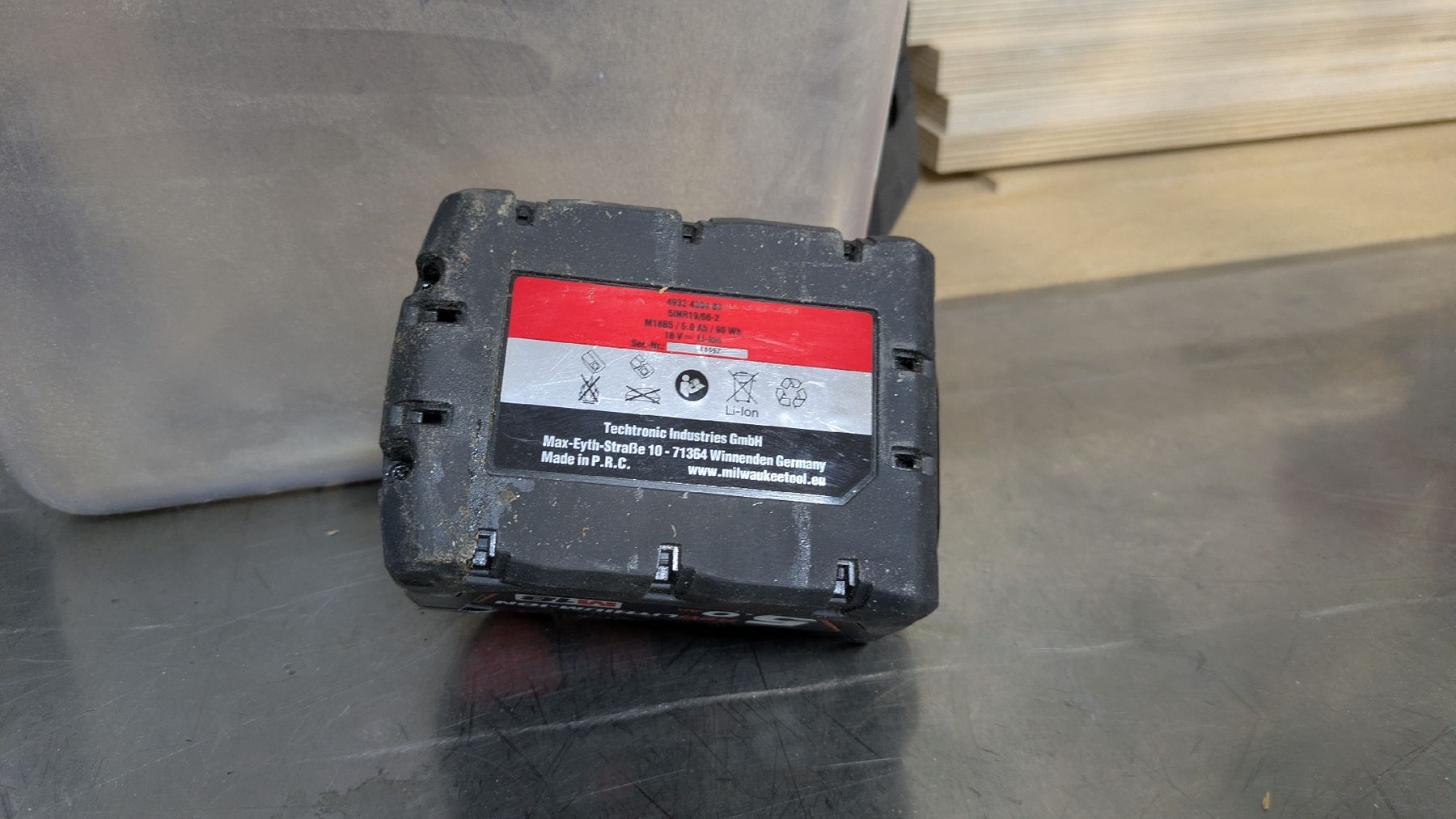Milwaukee Tutti gli attrezzi: Milwaukee Akku redlithium m18 – Usato da Wiedlisbach venduto da Vespert 2