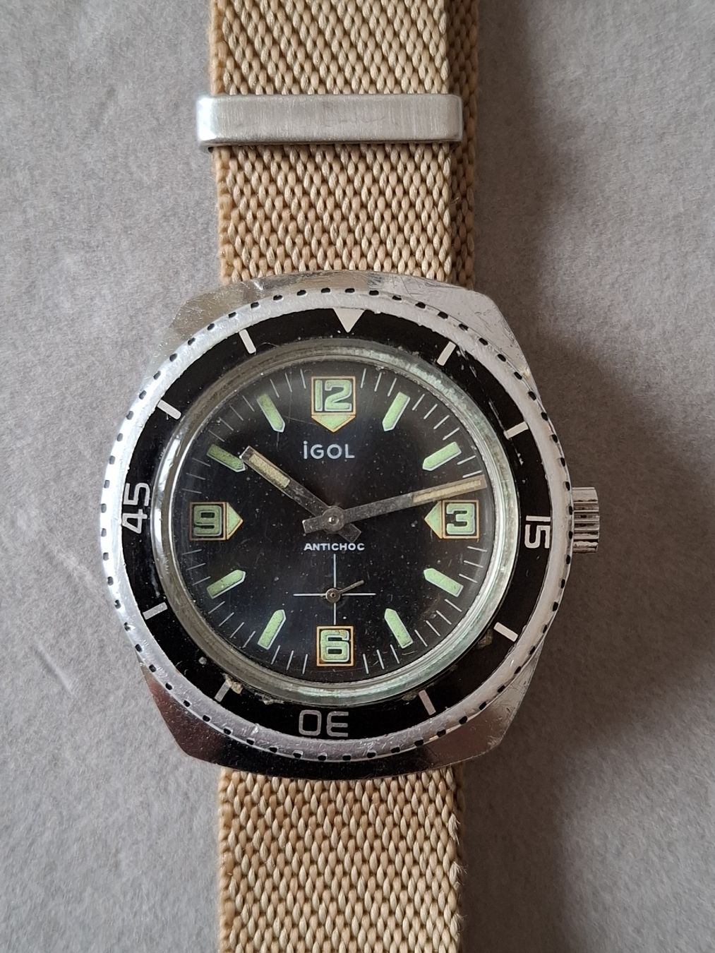 Uhren: Montre Vintage IGOL – Gebraucht aus Le Locle von Lapidary.Duc