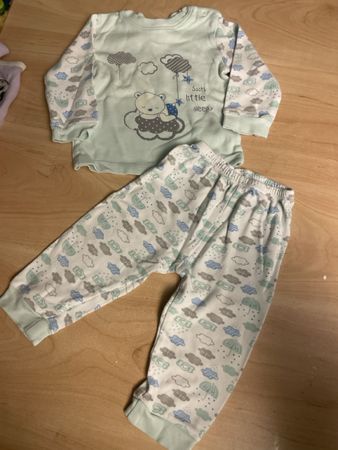 Baby Schlafanzug Titto hellgrün Gr.74