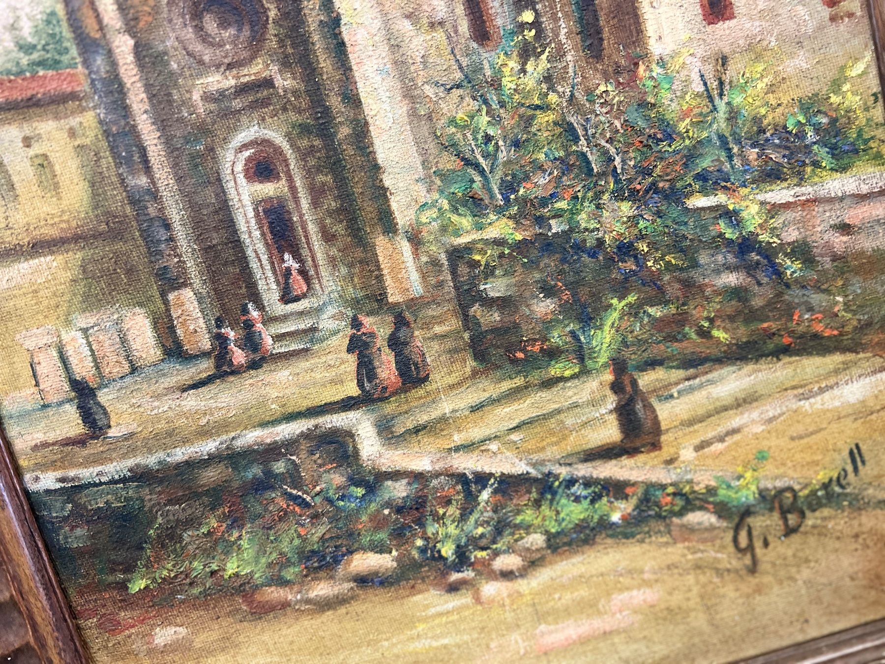 Gemälde: HUILE SUR TOILE SIGNÉE 2 X – Gebraucht aus Genève von Qanil77 8