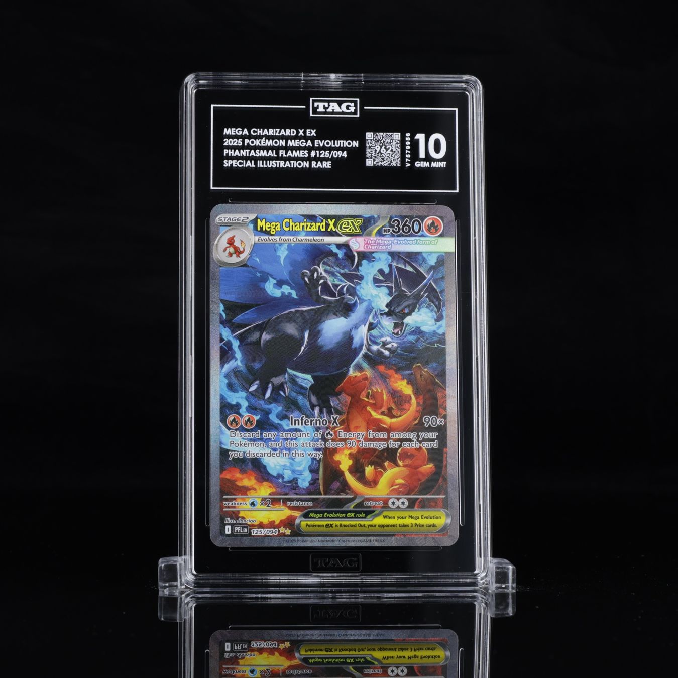 Pokémon Carte collezionabili: Mega Charizard X ex 125/094 TAG 10 – Nuovo (secondo la descrizione) da Zürich venduto da schufi_