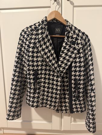 Armani Exchange Jacket black and white 