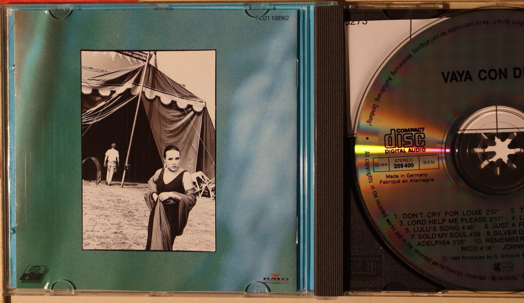 CD: Vaya Con Dios – Time Flies – Usato da Luzern venduto da CONTENTI 1