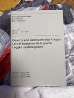 Gesetze und Gebräuche des Krieges Lois et coutumes de la gue