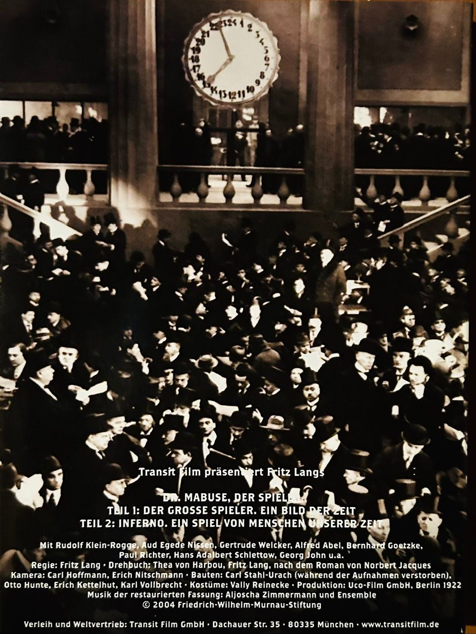Tutti i DVDs: FRITZ LANG: Dr. Mabuse, der Spieler und "M" - Restauriert!! – Nuovo (secondo la descrizione) da Erlinsbach SO venduto da 400_n956 4