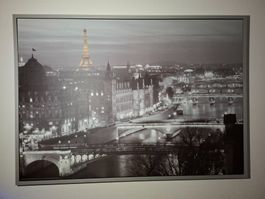 Paris Bild IKEA Vilshult, Schwarz-Weiss 140x100 cm