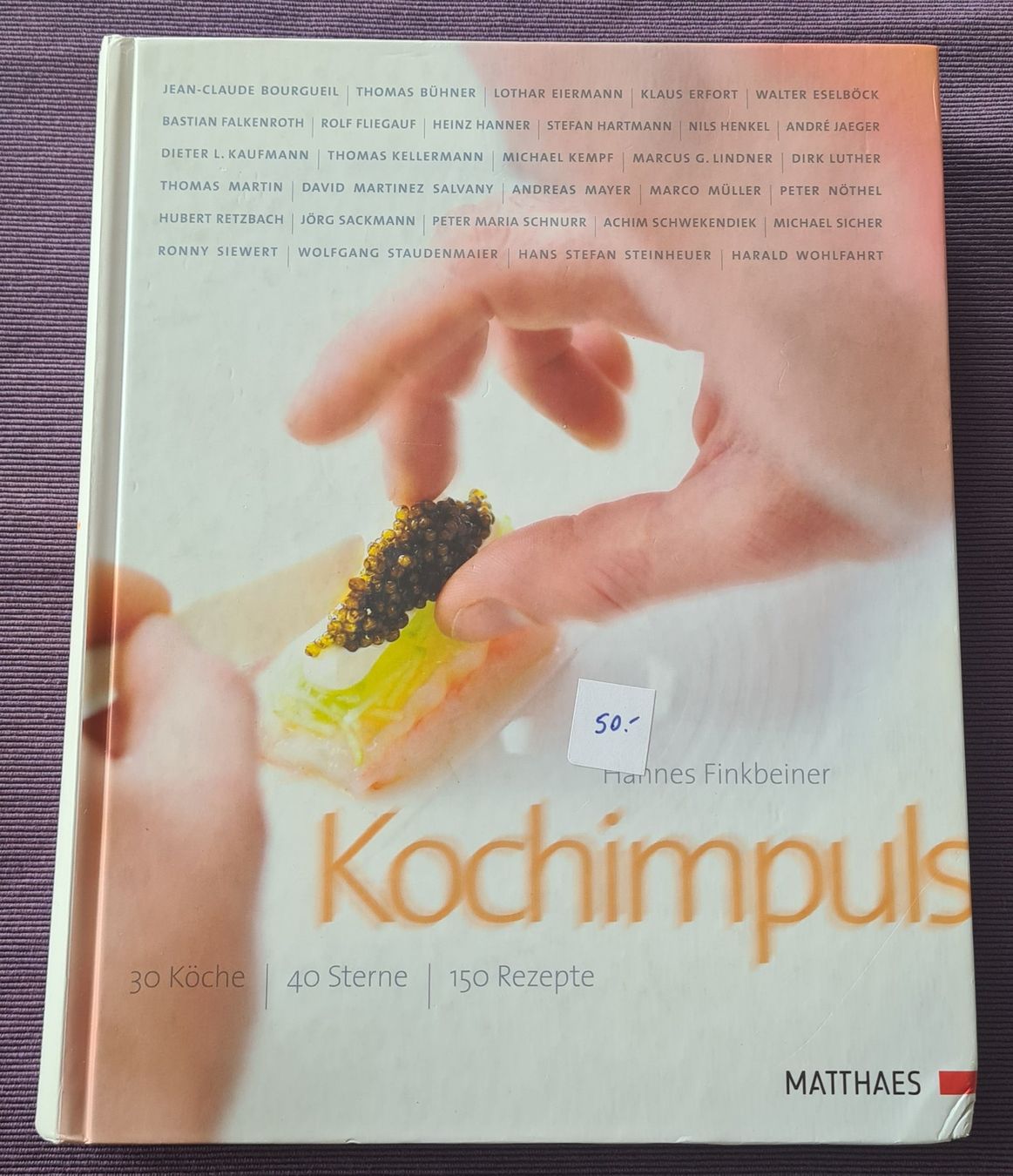 Libri: Kochimpuls - Hannes Finkbeiner – Usato da Zumikon venduto da Rosa26