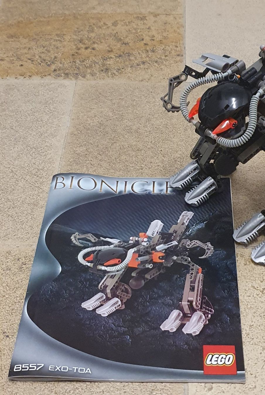 Lego Bionicle 8557 Exo Toa, komplett mit zwei Anleitungen (Gebraucht ...