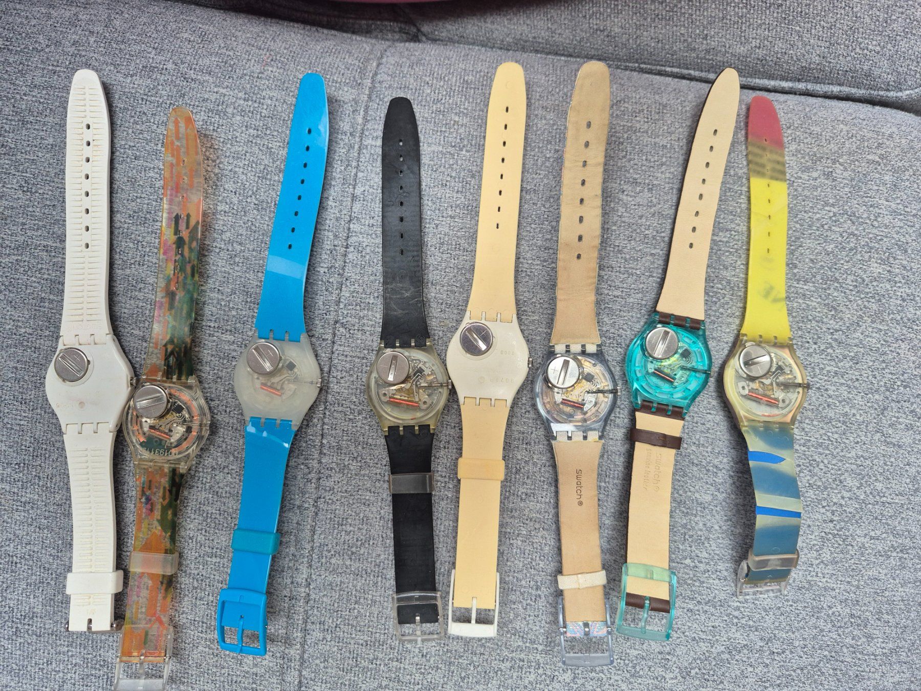 Swatch Orologi: Set 8 Swatch Uhren Set vintage – Usato da Aesch BL venduto da Moni1211 2