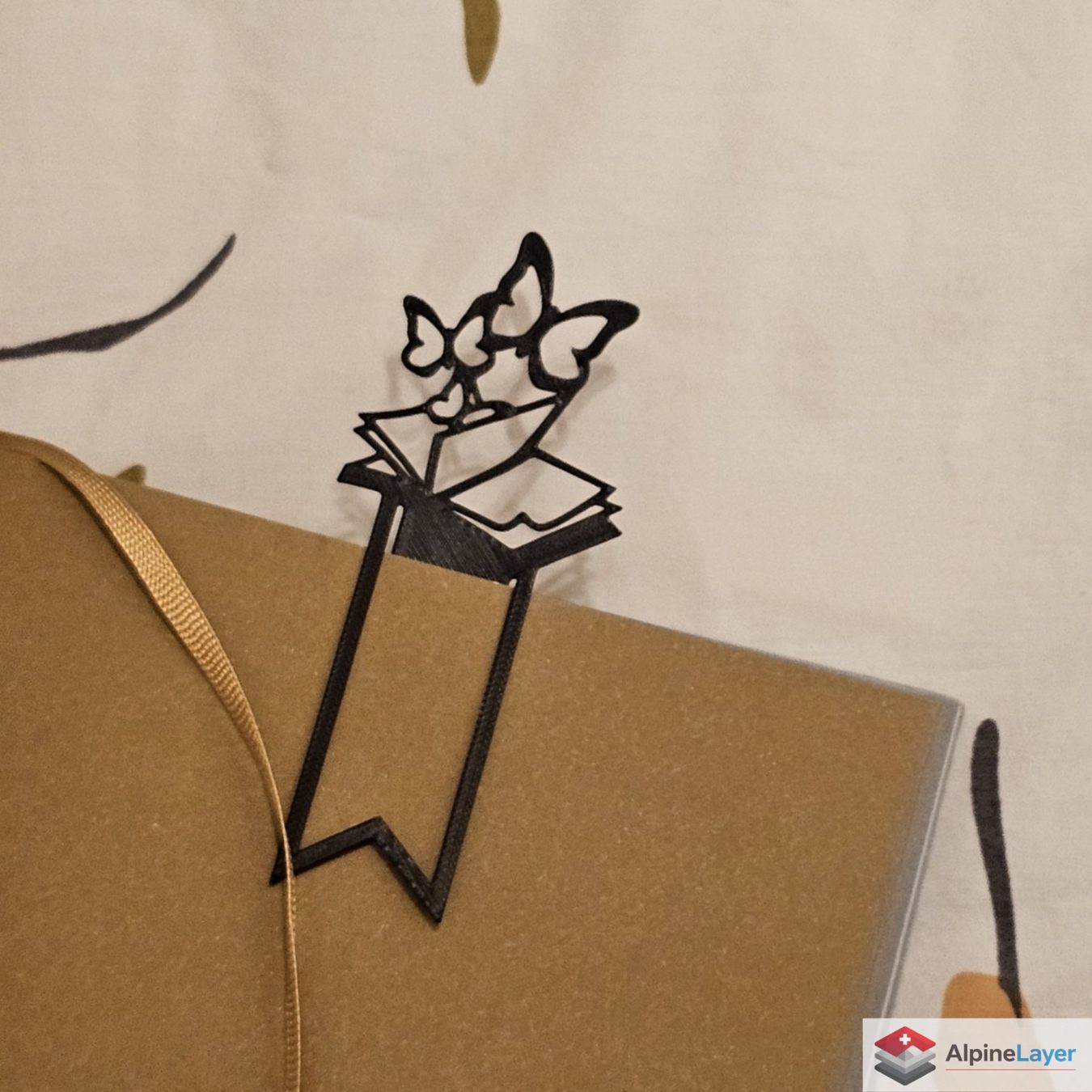 Altre raccolte & rarità: Butterfly Book Bookmark 3D Printed Black – Nuovo (secondo la descrizione) da Losone venduto da AlpineLayer