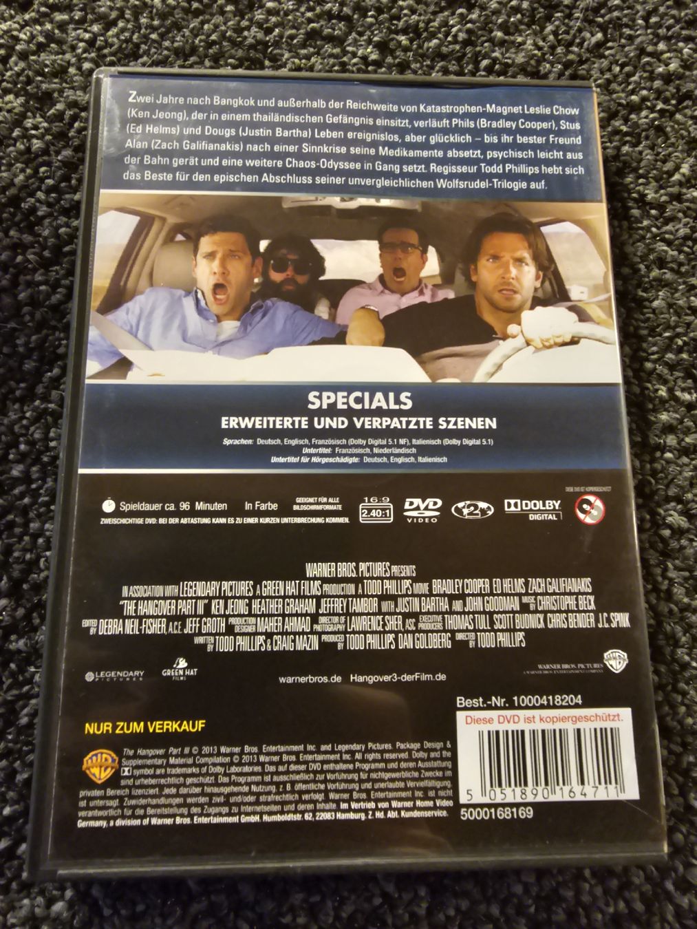 Alle DVDs: Hangover 3 (21185) – Gebraucht aus Ruswil von jan_bxl5 1