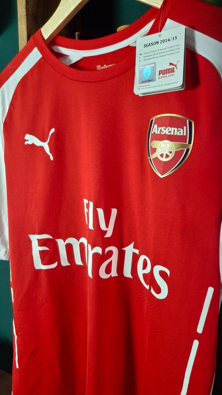 Arsenal Leibchen & Hosen: Arsenal 2014 2015 player version puma – Neu und originalverpackt aus Yverdon-les-Bains von flo_8fgr 1