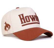 Howdy 🤠 Baseball Cap - braun/rot beige —> NEU!