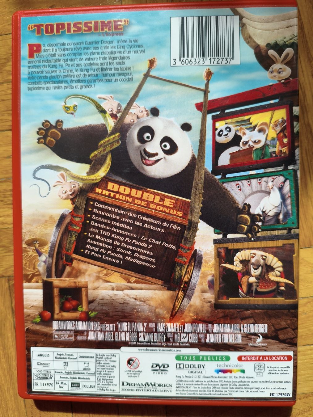 Alle DVDs: Kung Fu Panda 2 – Gebraucht aus Renens VD von kollar7 1