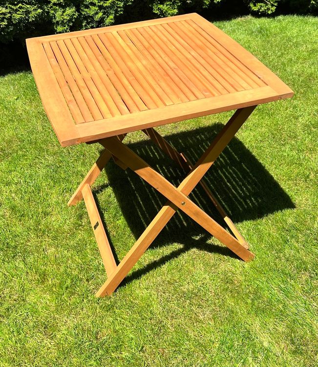 Gartentisch / Klapptisch aus Holz Kaufen auf Ricardo
