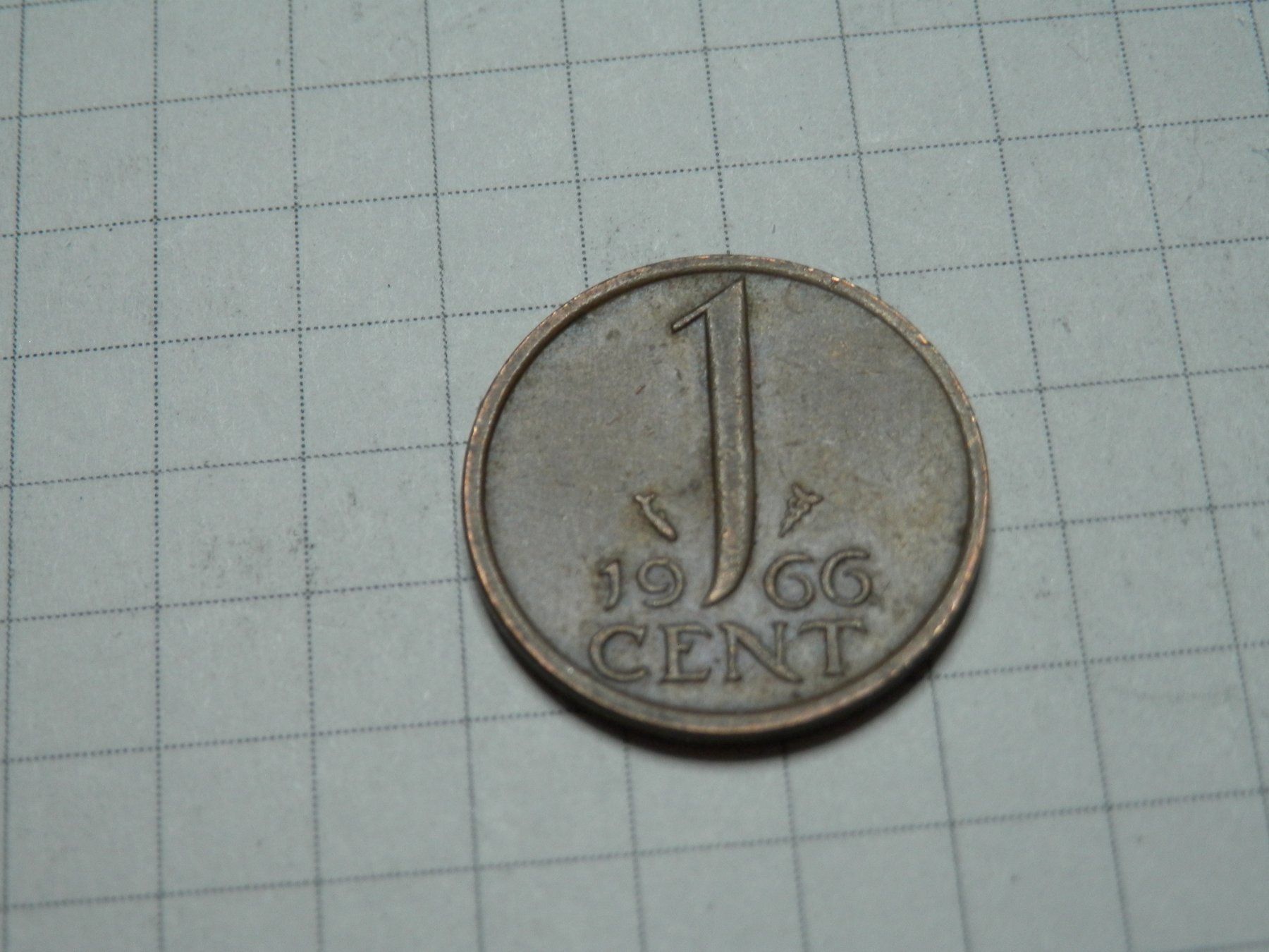 Tutti le monete: Niederlande 1 Cent, 1966 – Usato da Weiach venduto da weiach81 1