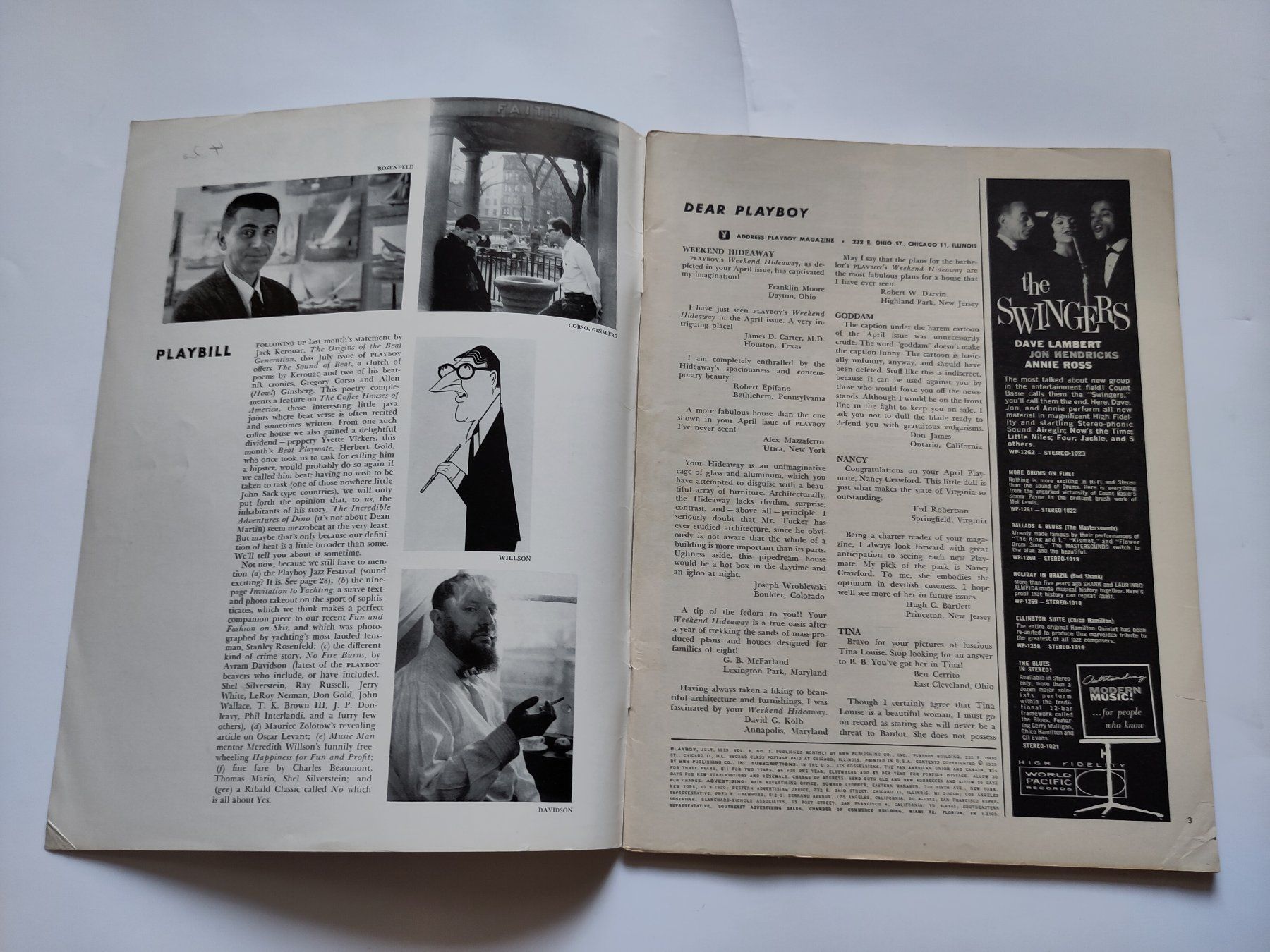 Revues & Magazines: Playboy Magazin Juli 1959 – D'occasion à Schaffhausen par RolfMeister 1