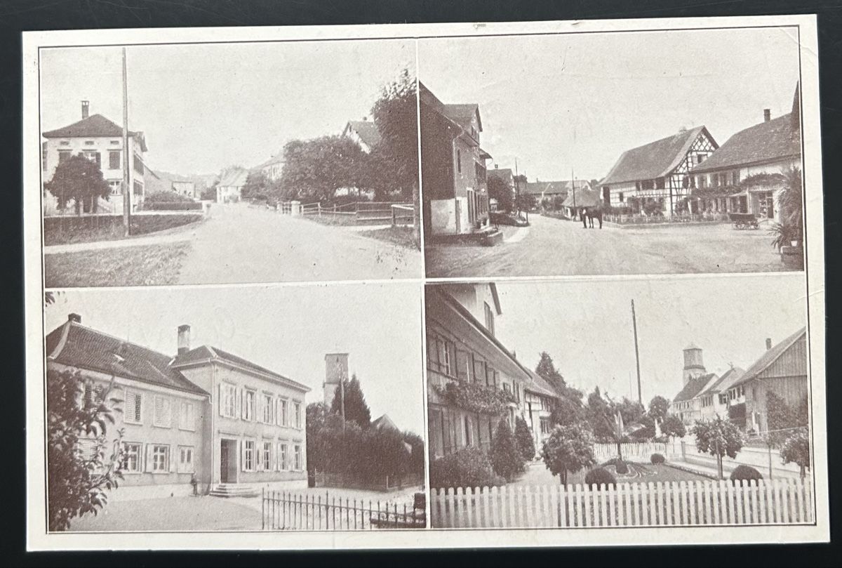 Cartoline postali: AK Güttingen 4-Bildrig  – Usato da Horw venduto da Tellbub