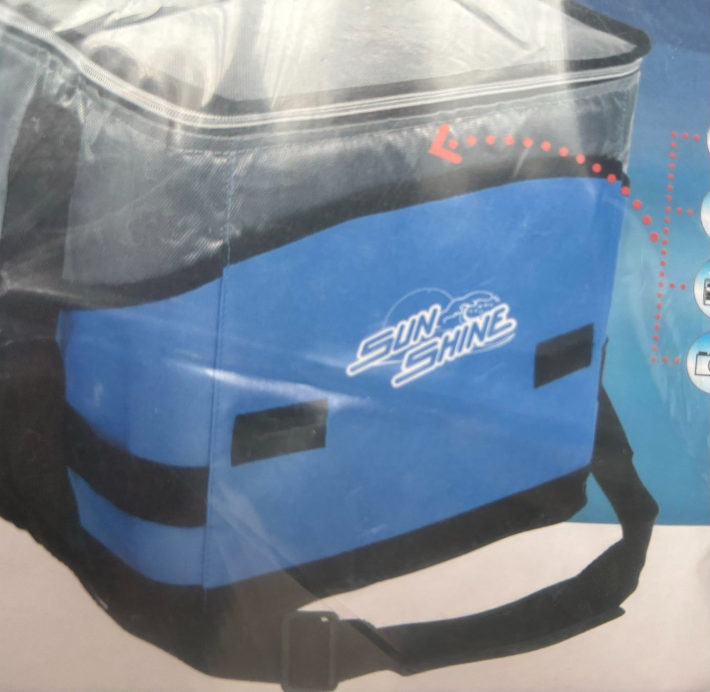 Kühlschränke & Kühlen: Kühltasche Sunshine 16 Lt. Blau / Silber – Neu und originalverpackt aus Dörflingen von  3