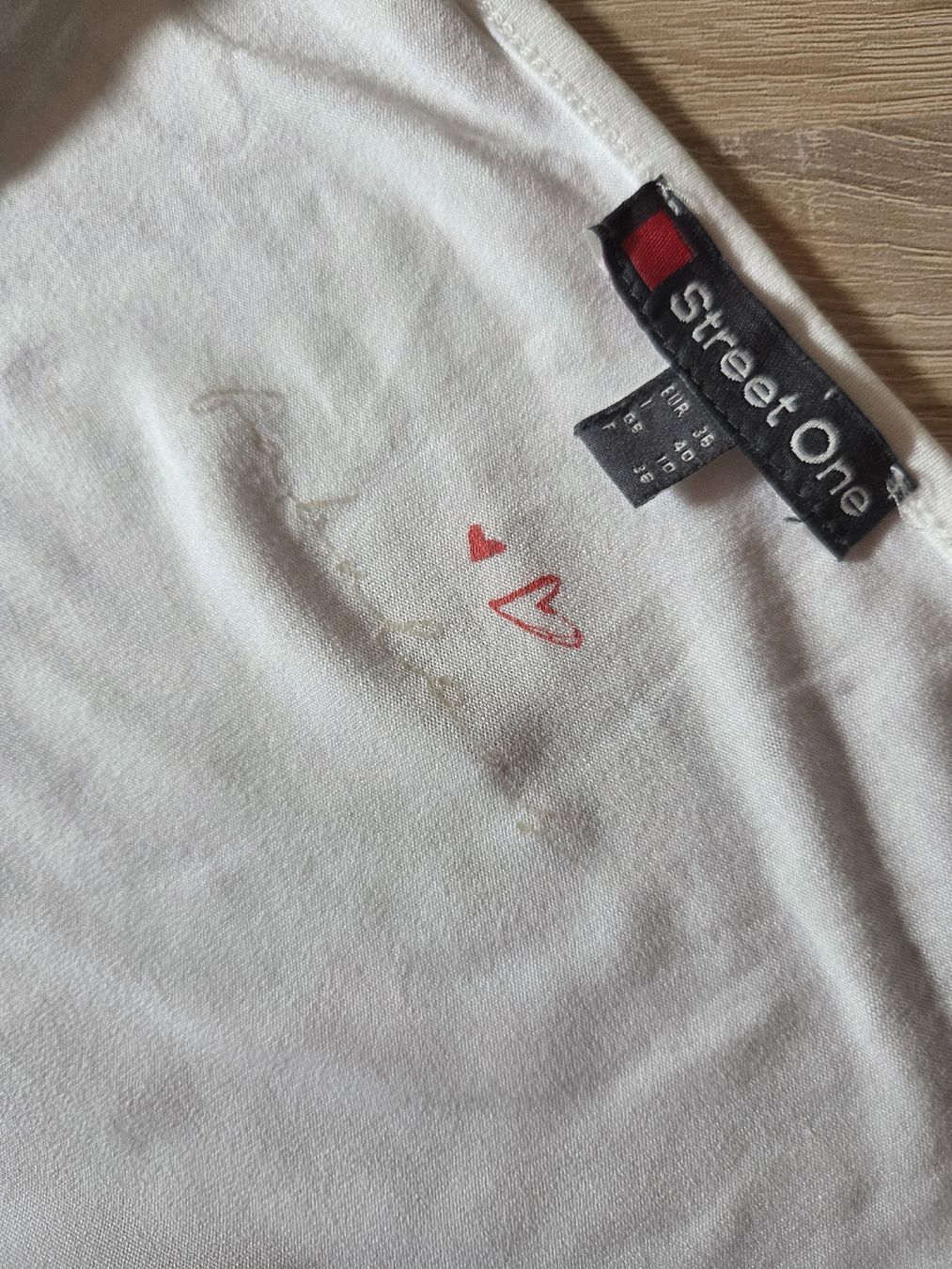 T-Shirts: T-shirt Street One blanc taille 36 – Gebraucht aus Praz-de-Fort von val_j9xs 2