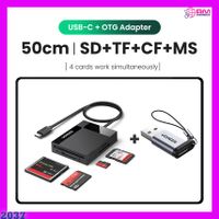 Kartenleser 4-in-1 USB3.0/USB-C SD Micro SD TF CF MS