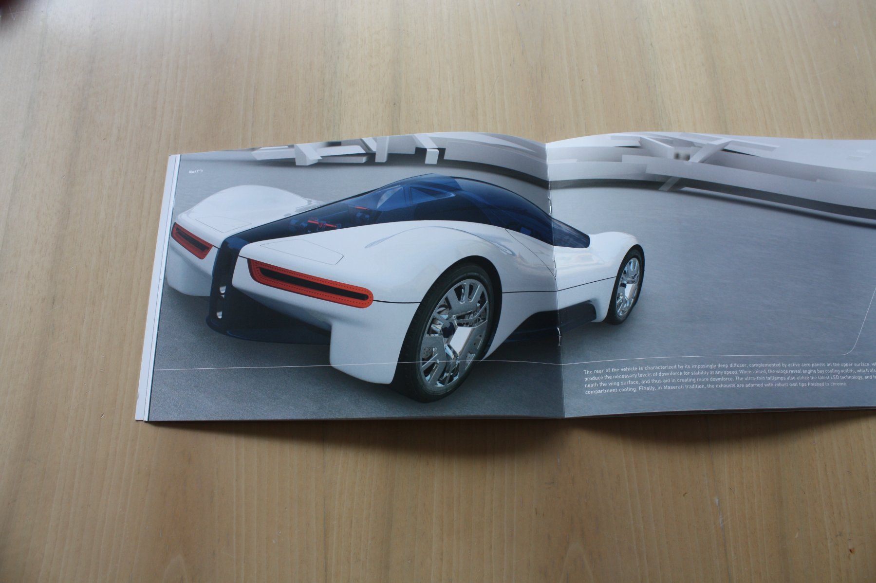Maserati Documenti: Pininfarina Maserati Birdcage  Studie Modell Pressemappe/CD – Usato da Wikon venduto da erwin400 6