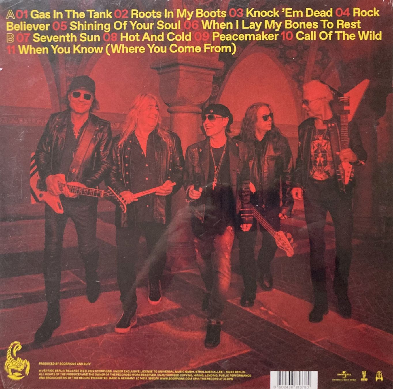 Schallplatten: SCORPIONS - ROCK BELIEVER – Neu und originalverpackt aus Bottens von hotter-than-hell 1