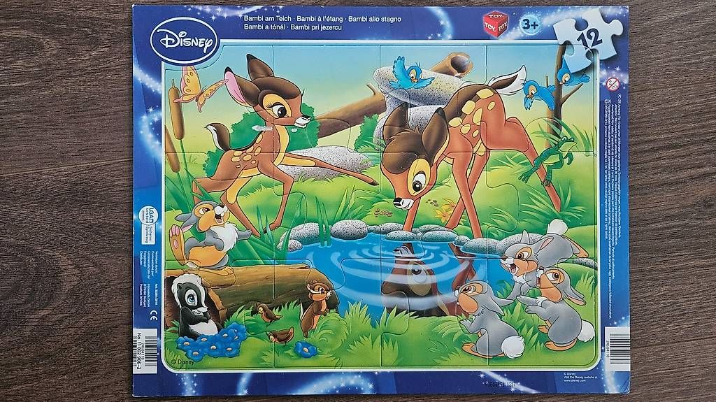 Disney Puzzle: 2 Puzzles ab 3 Jahren – Usato da Erstfeld venduto da nan_6f9p 1