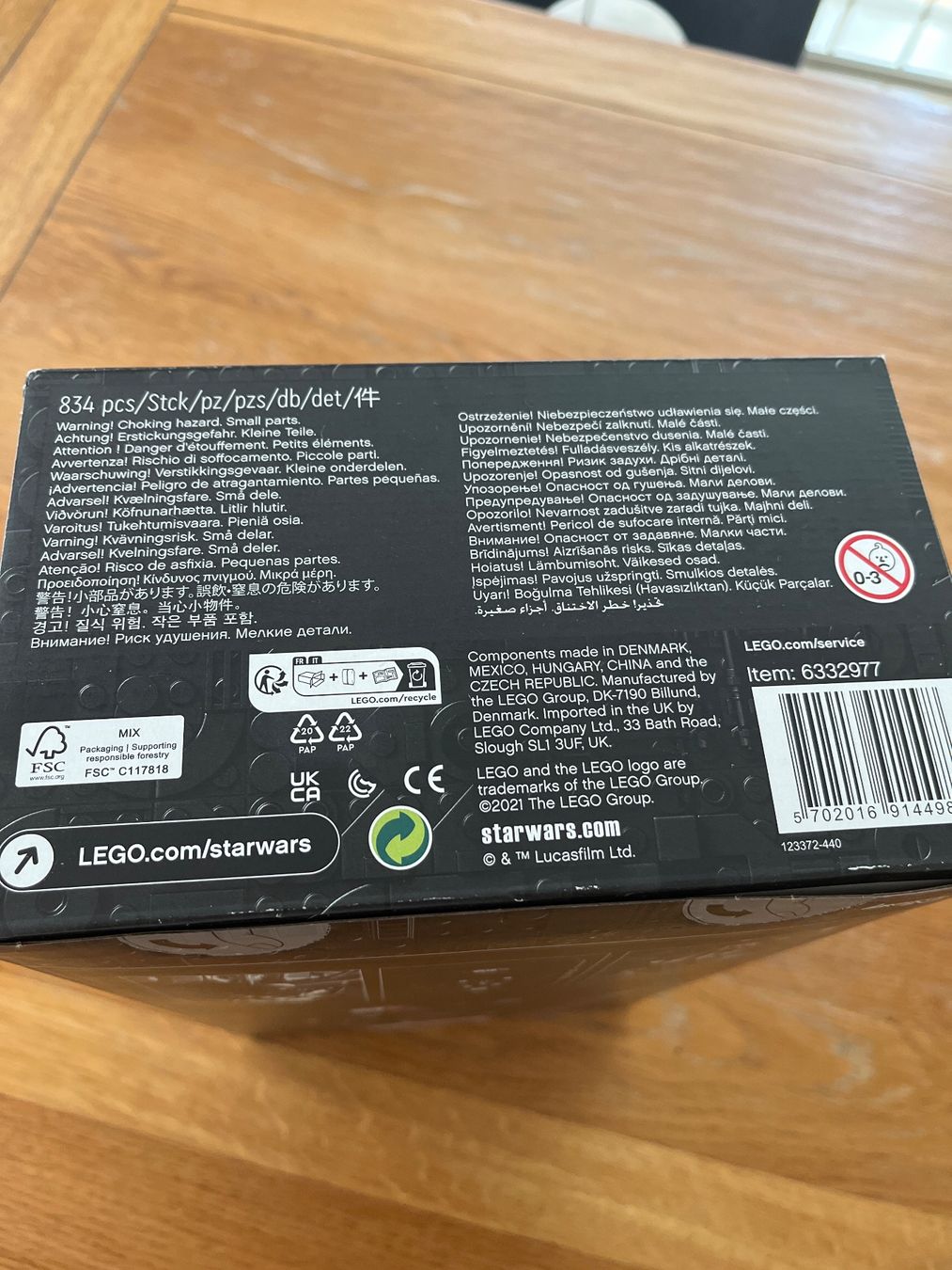 Lego Kit di costruzioni: Lego Star Wars Darth Vader Kopf – Nuovo e nell'imballaggio originale da St.Gallenkappel. venduto da mt23101984 3