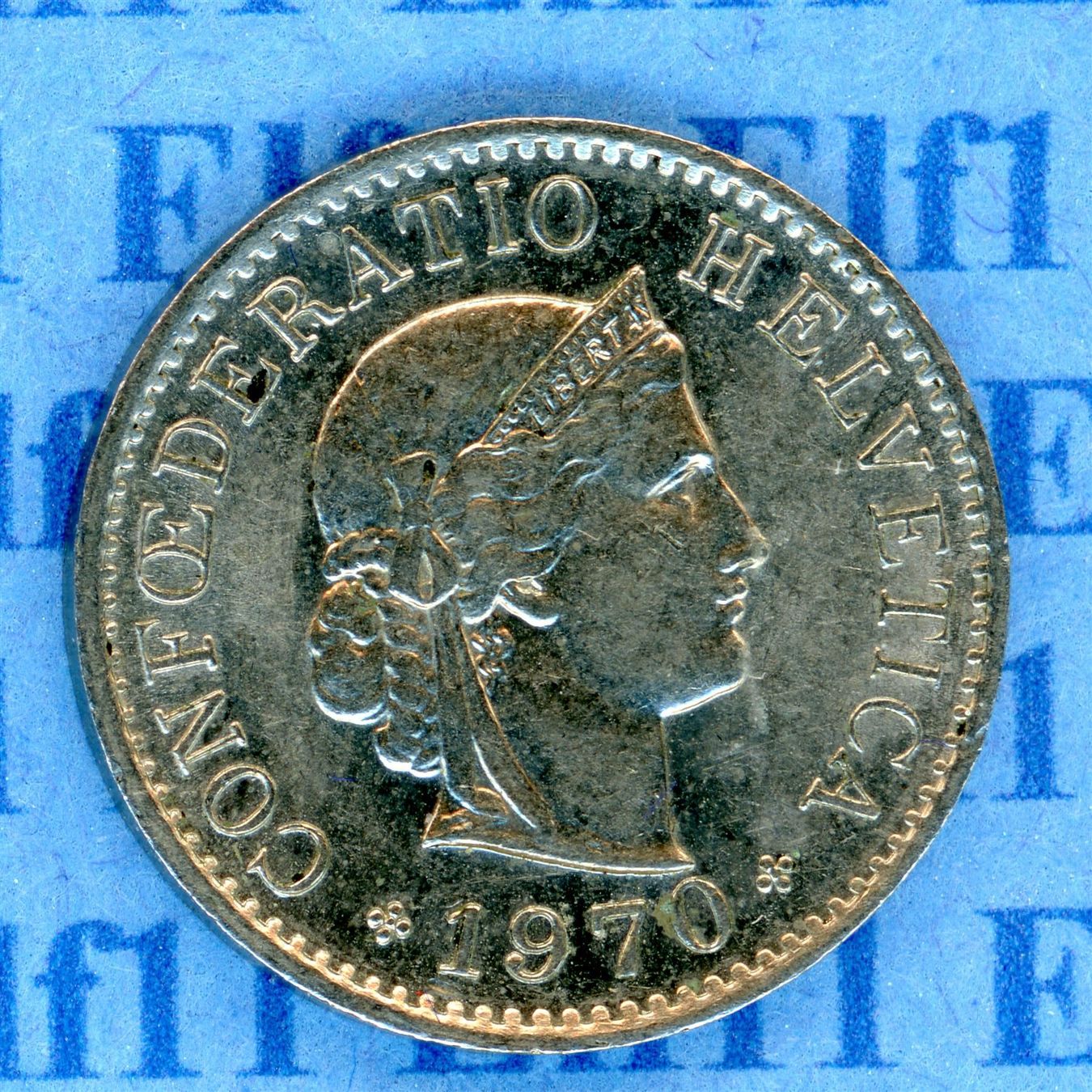 Tutti le monete: CHF___0.05 1970 -vz 5 Rappen – Usato da Widnau venduto da Elf11