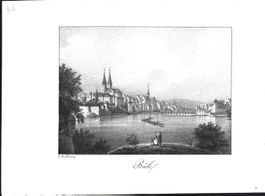 Basel  Lithographie von Dubois